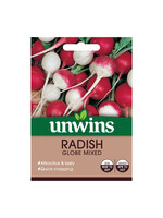 Unwins Radish - Globe mixed