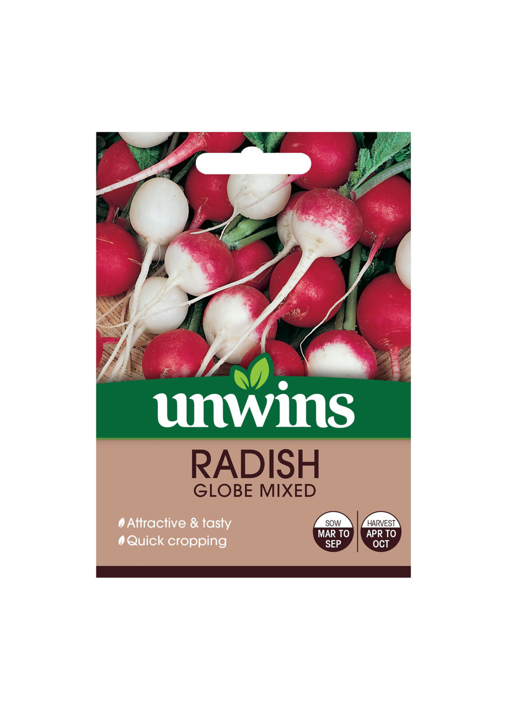Unwins Radish - Globe mixed