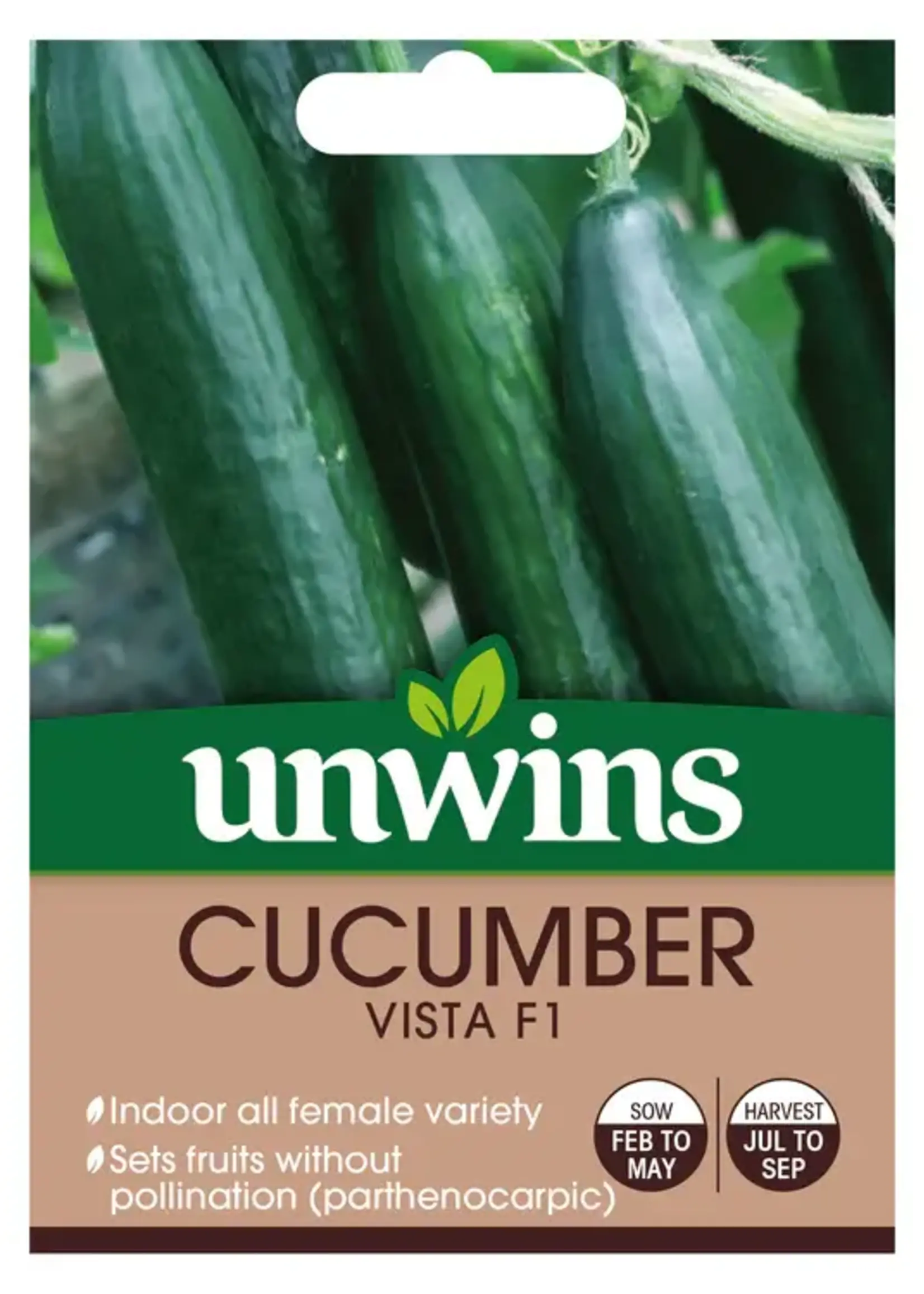 Unwins Cucumber - Vista F1