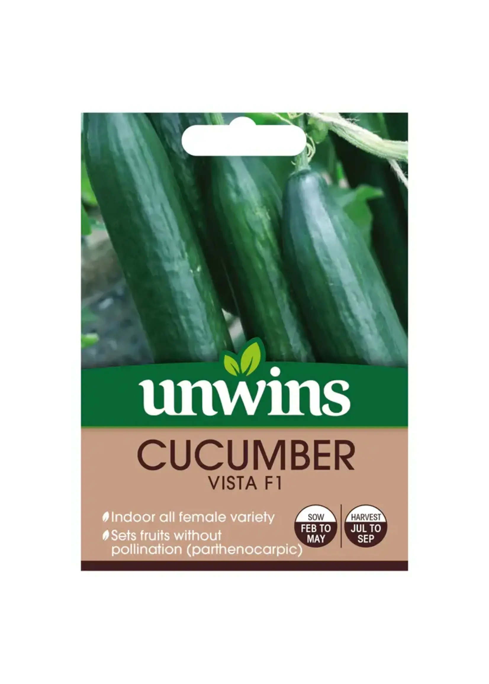 Unwins Cucumber - Vista F1