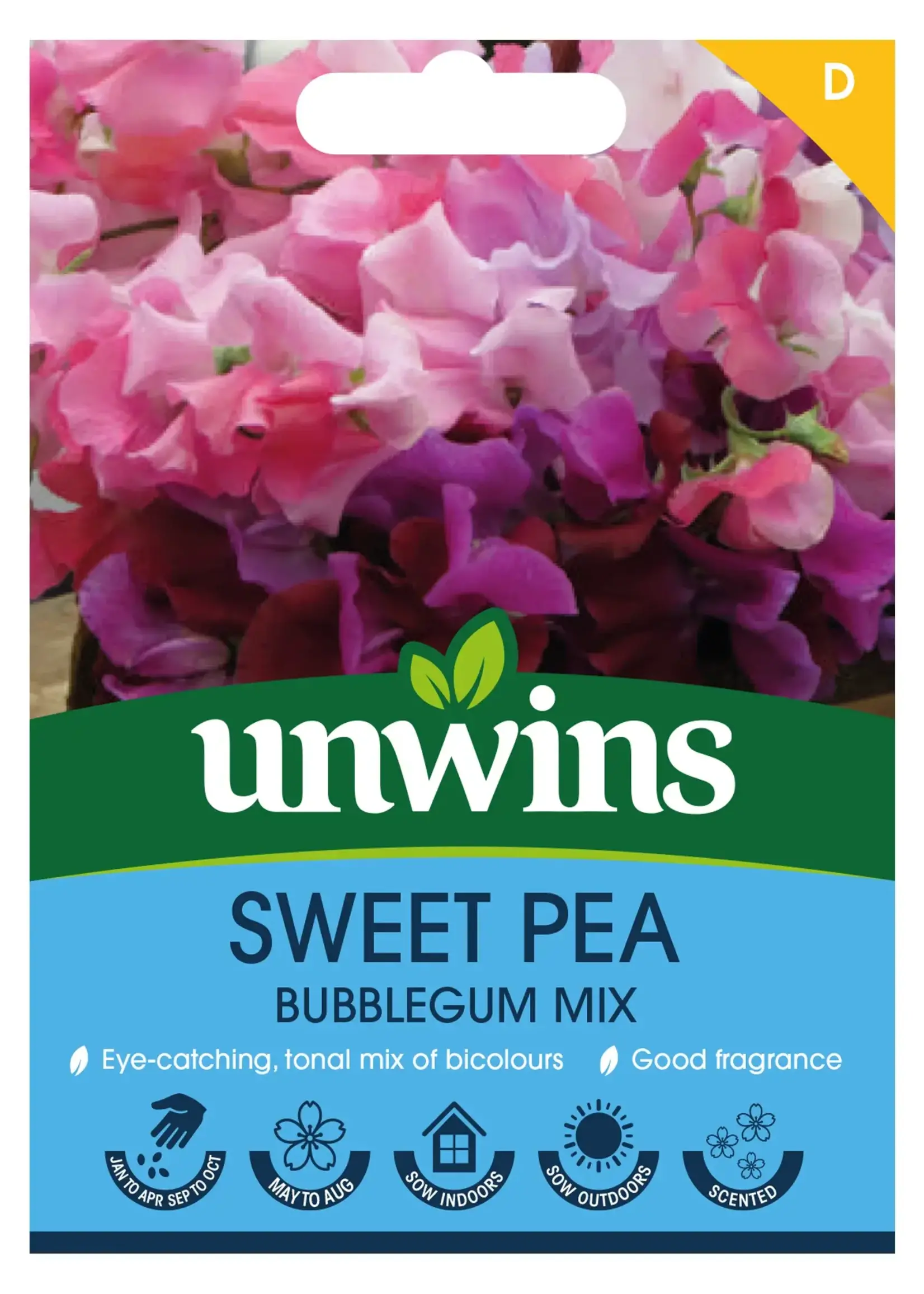 Unwins Sweet Pea - Bubble gum mix