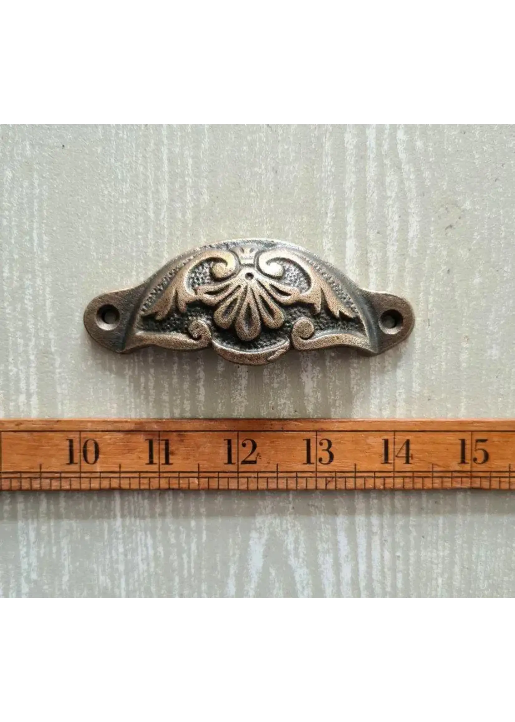 Cottingham Collection Antique Brass Cup Pull Handle 105mm