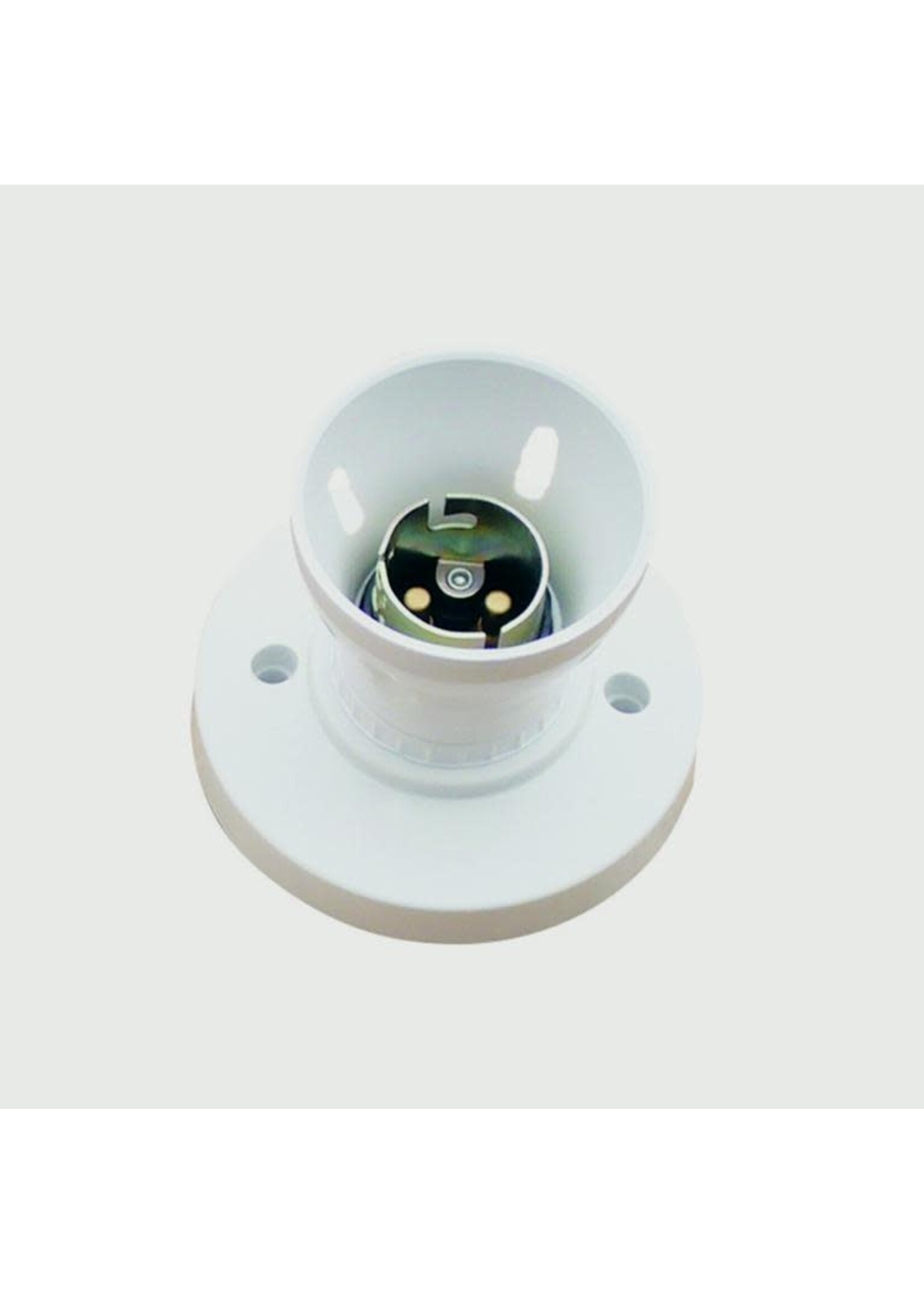 Securlec Securlec Batten Lampholder HO Skirt White B22 / BC