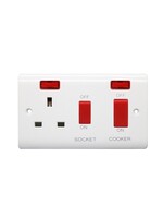Securlec Securlec Cooker Switch & Socket Double Pole 13 Amp
