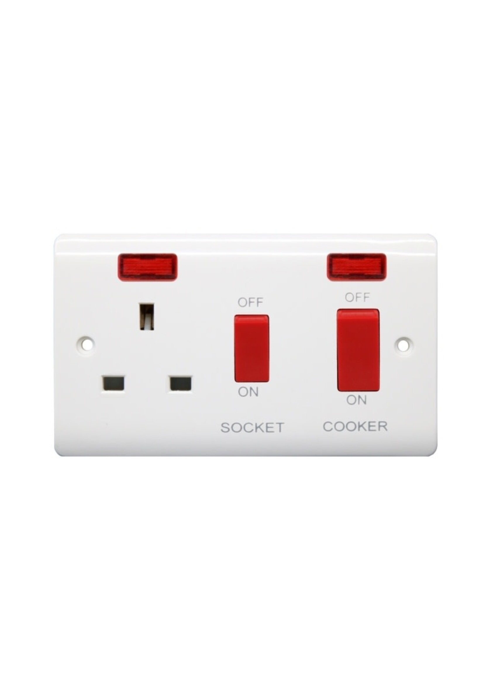 Securlec Securlec Cooker Switch & Socket Double Pole 13 Amp