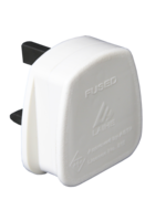 Securlec Securlec UK Mains Plug Nylon Fused White 13A 250V