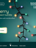 Lumineo Multi Coloured Cherry Ball 500 LED Lights  Indoor/outdoor
