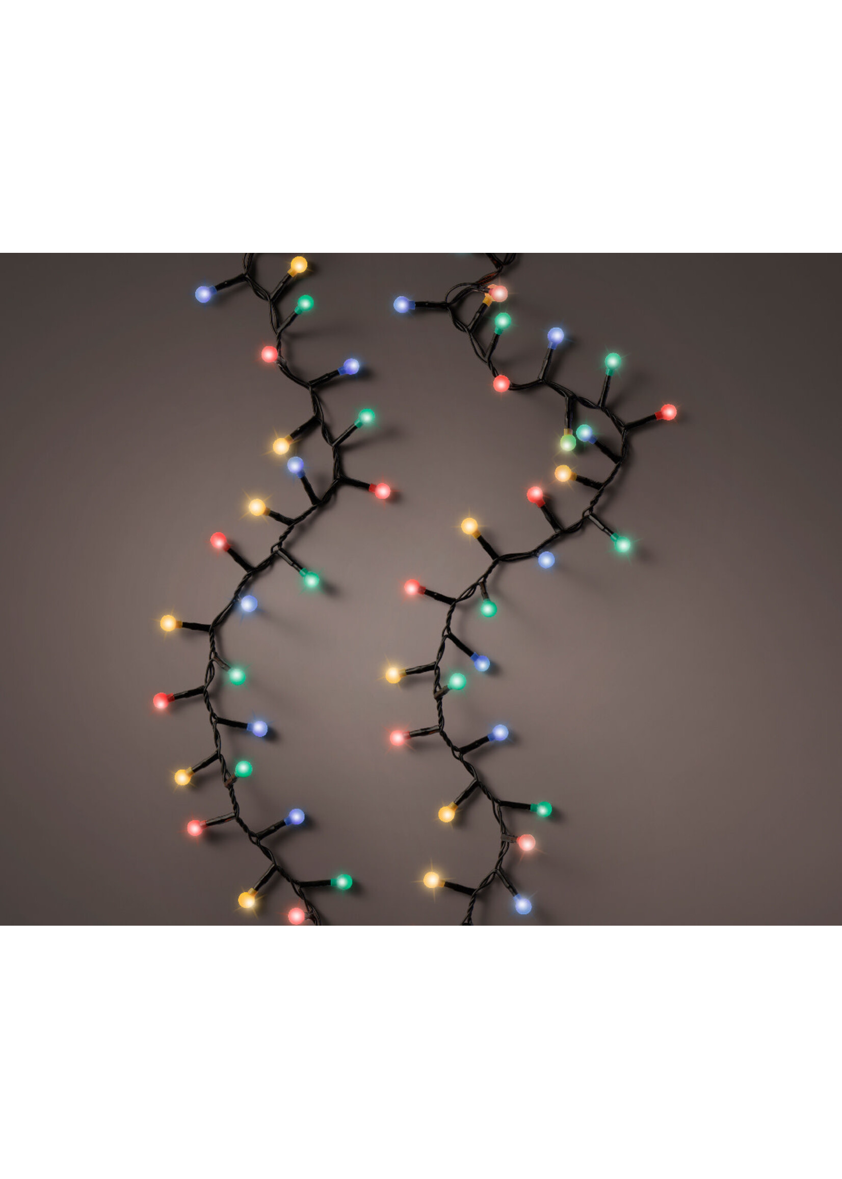 Lumineo Multi Coloured Cherry Ball 500 LED Lights  Indoor/outdoor