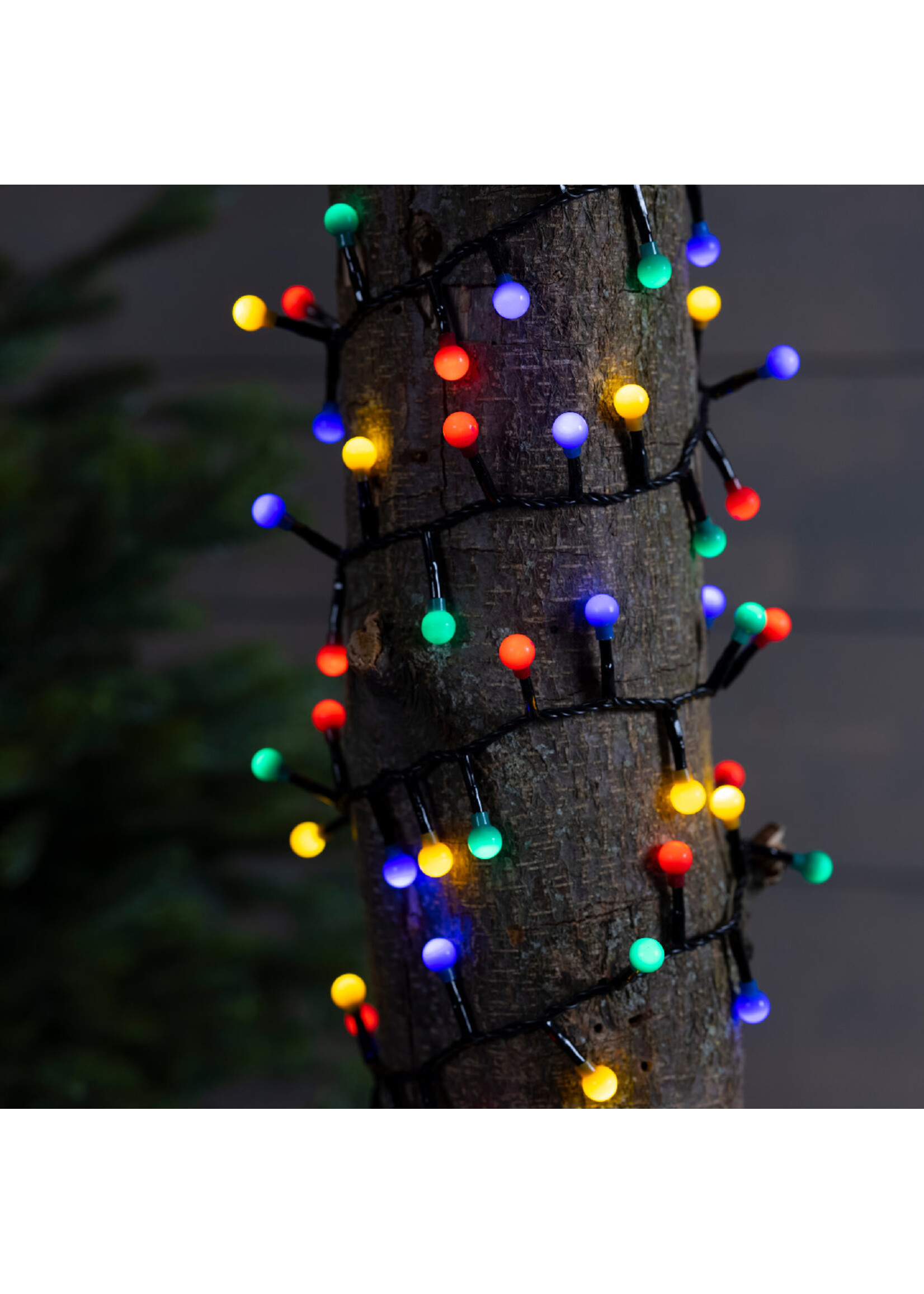 Lumineo Multi Coloured Cherry Ball 500 LED Lights  Indoor/outdoor