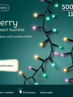 Lumineo Soft Multi Coloured Cherry Ball 500 LED Lights  Indoor/outdoor