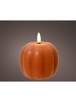 Lumineo Pumpkin Candle Battery Led 10cm