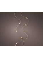 Decoris Classic Warm White Pin Lights 20 LEDs Battery