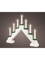 Lumineo Candle Arch Bridge - Battery - White Only
