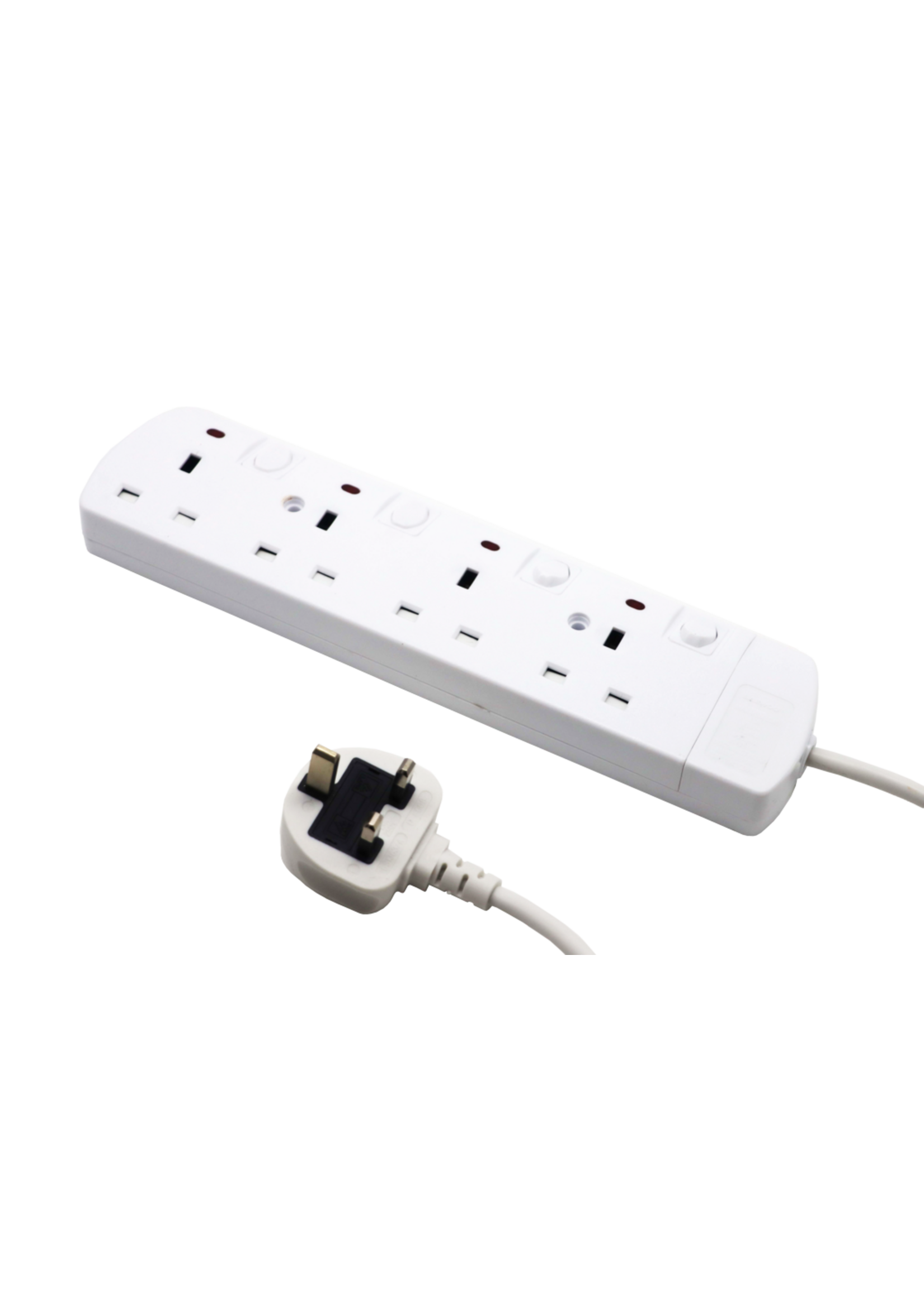 Securlec Securlec Extension Lead with Switches 4 Gang (L)2m 13A