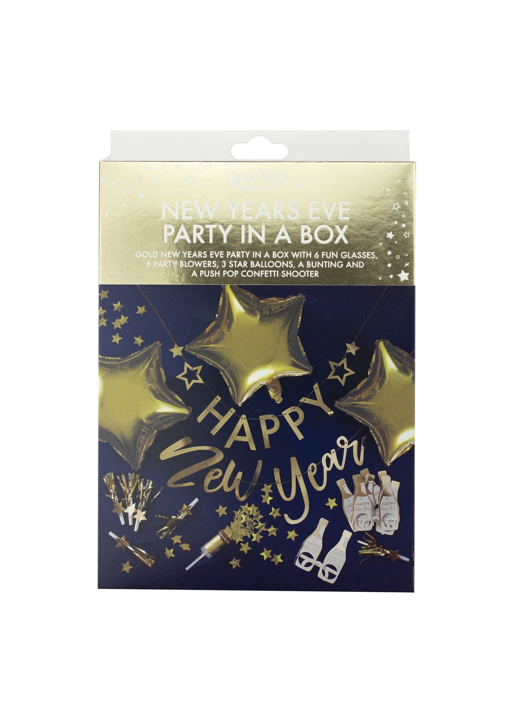 Ginger Ray Gold New Years Eve Party Decorations