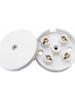 Securlec Securlec Junction Box White 4 Terminal 5A