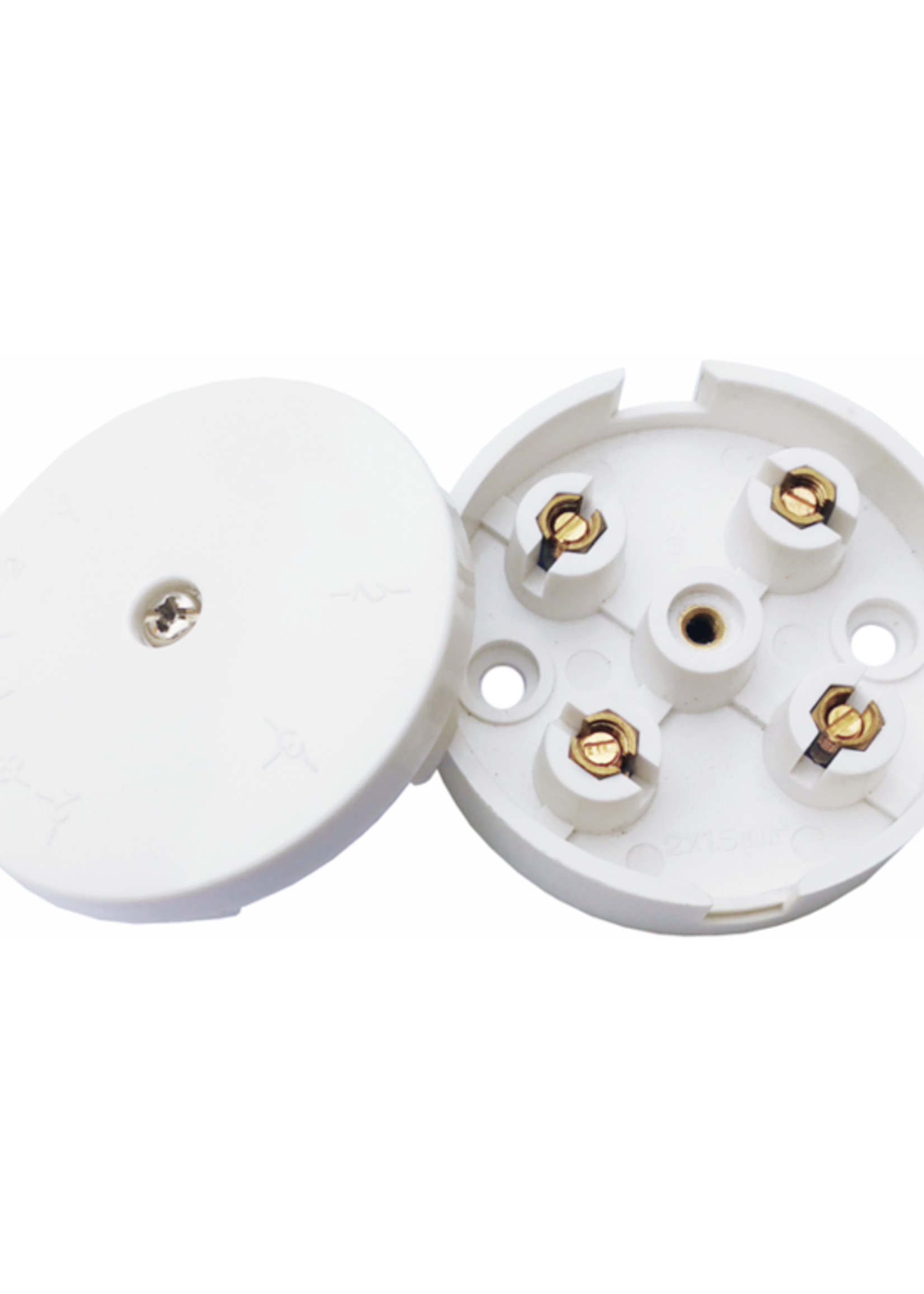 Securlec Securlec Junction Box White 4 Terminal 5A