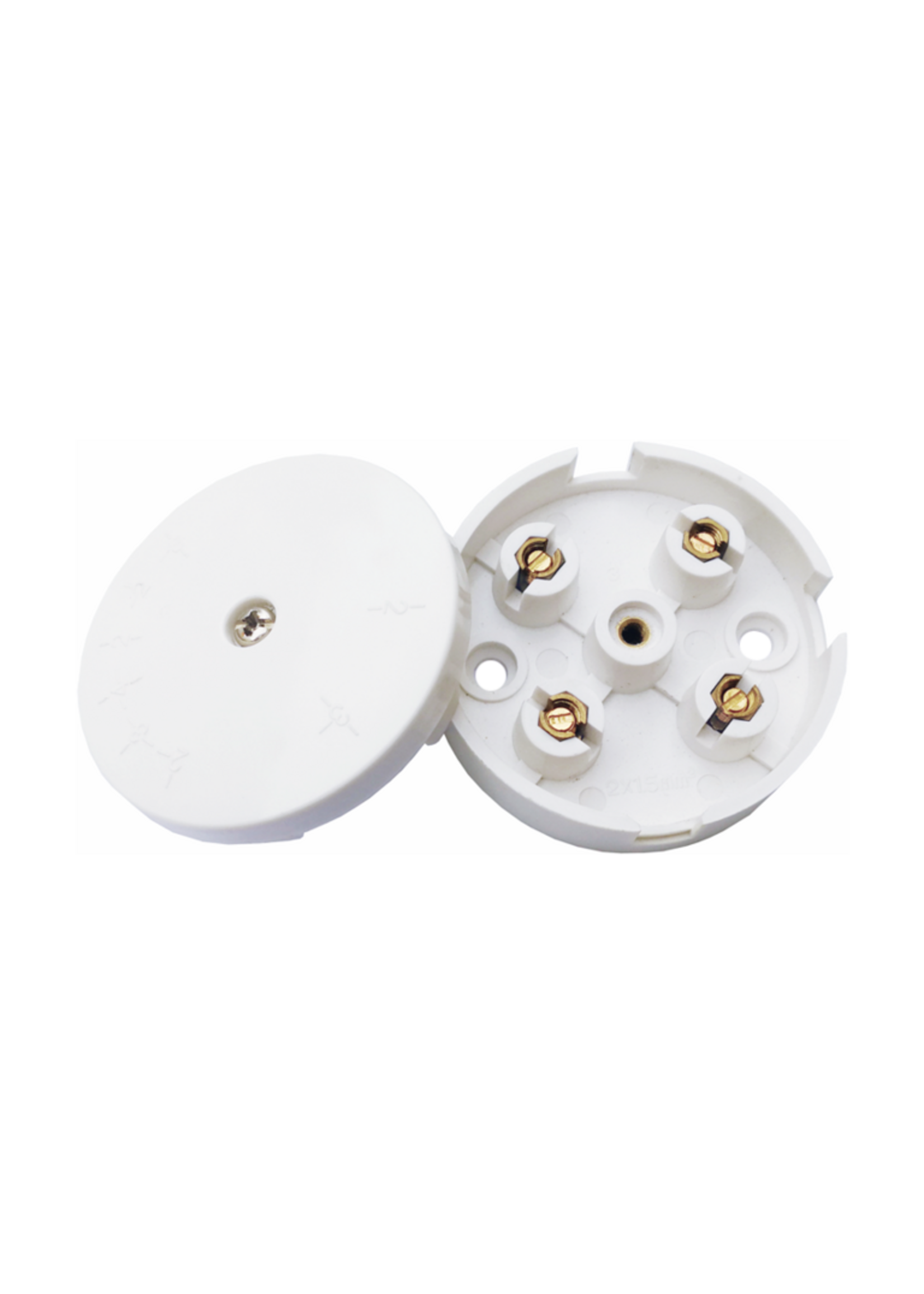 Securlec Securlec Junction Box White 4 Terminal 5A