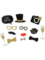 Photo Props 13 pieces including Happy New Year