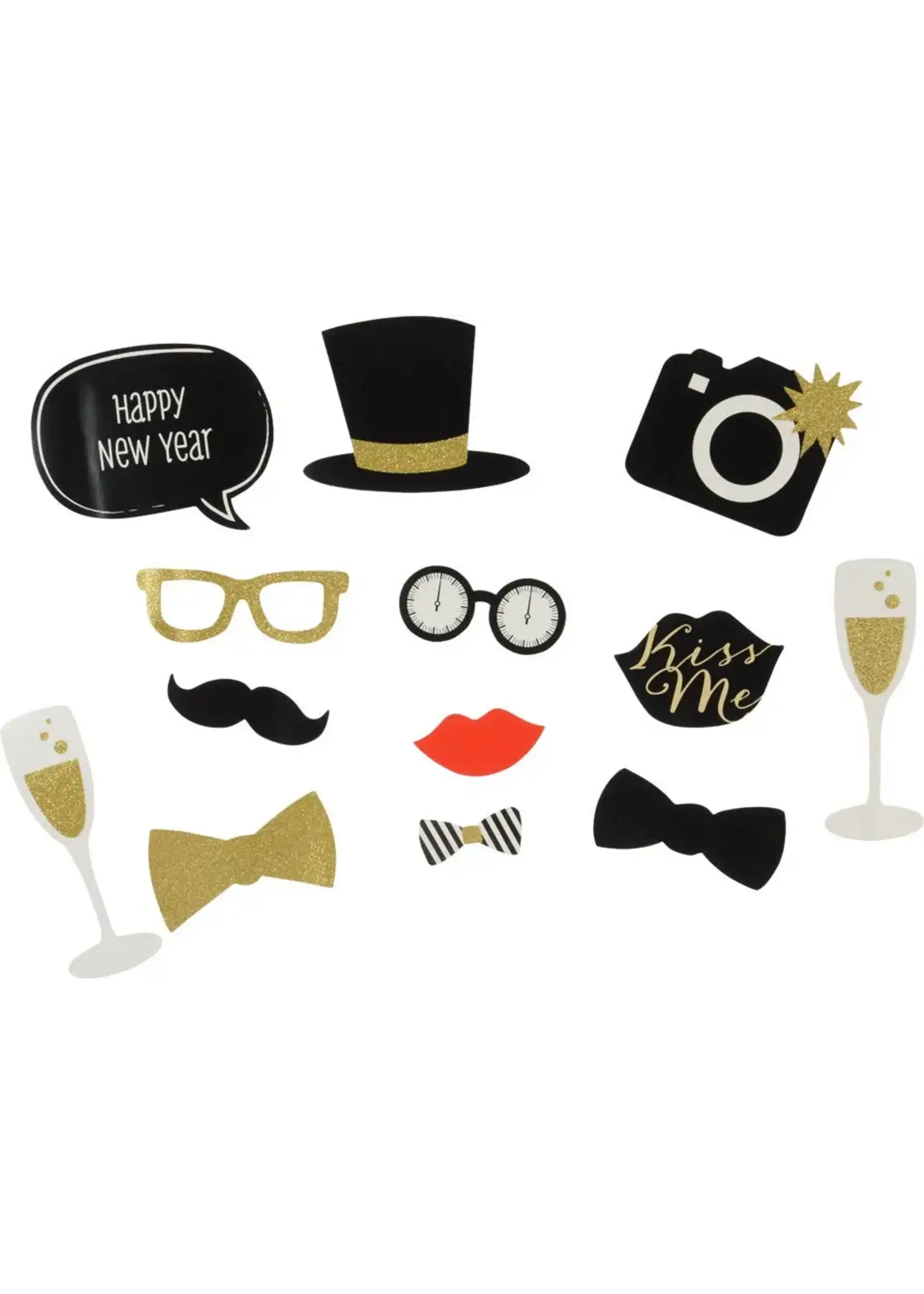 Photo Props 13 pieces including Happy New Year