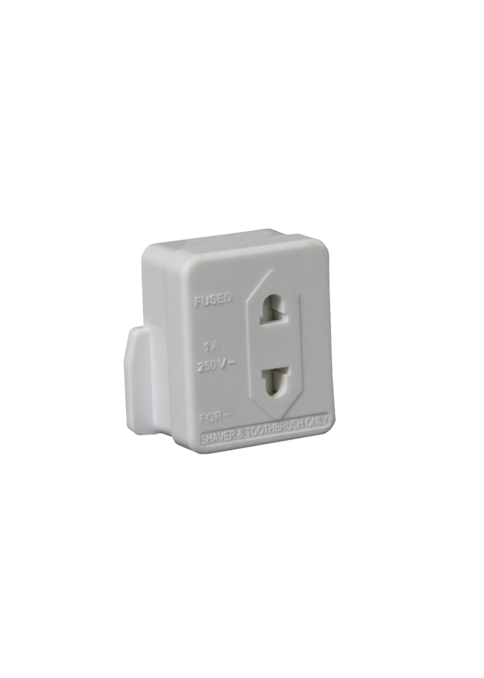 Securlec Securlec Shaver & Toothbrush Adaptor Fused White 1A