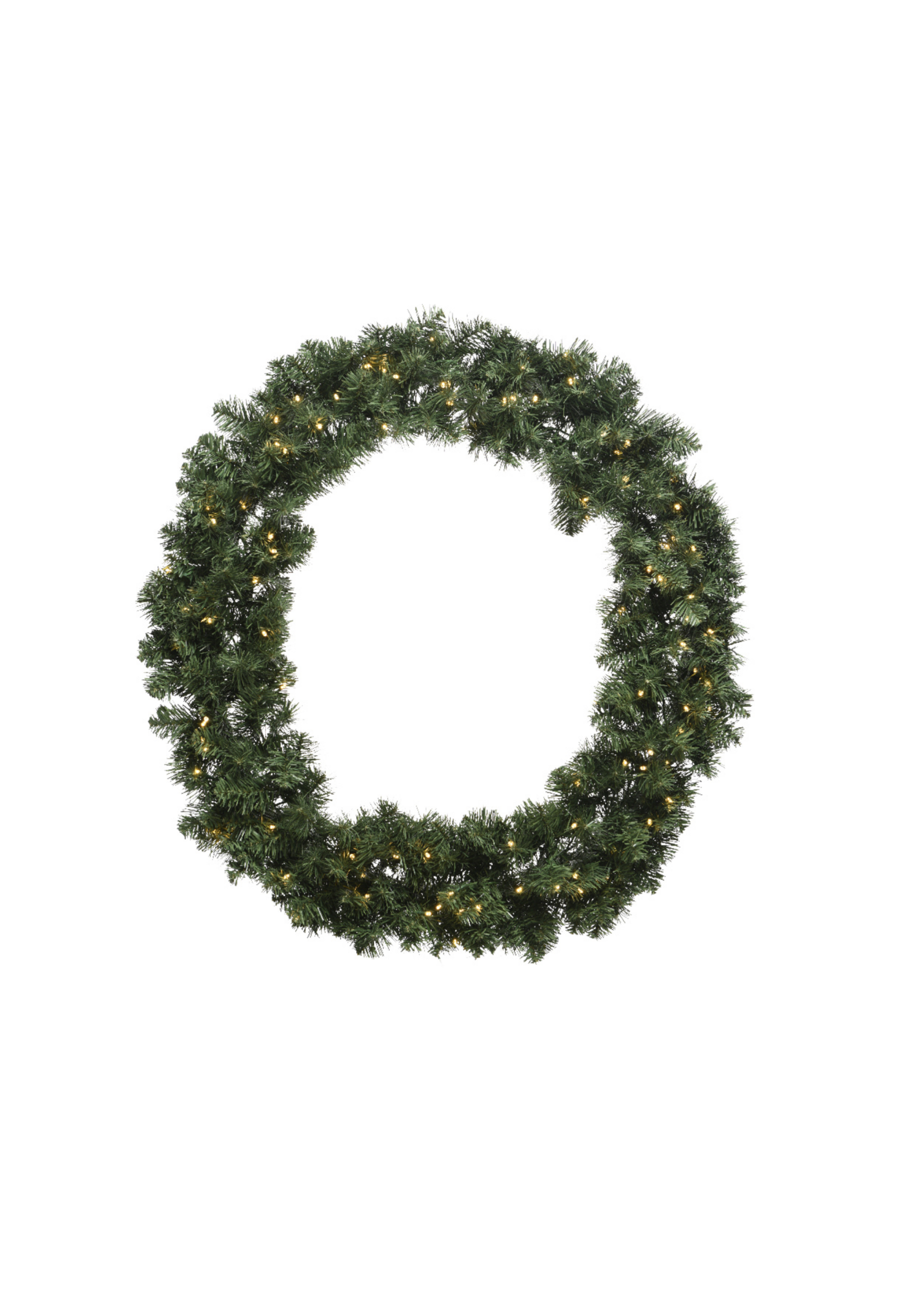 Lumineo Imperial Wreath 60cm LED Battery - indoor and outdoor with Timer