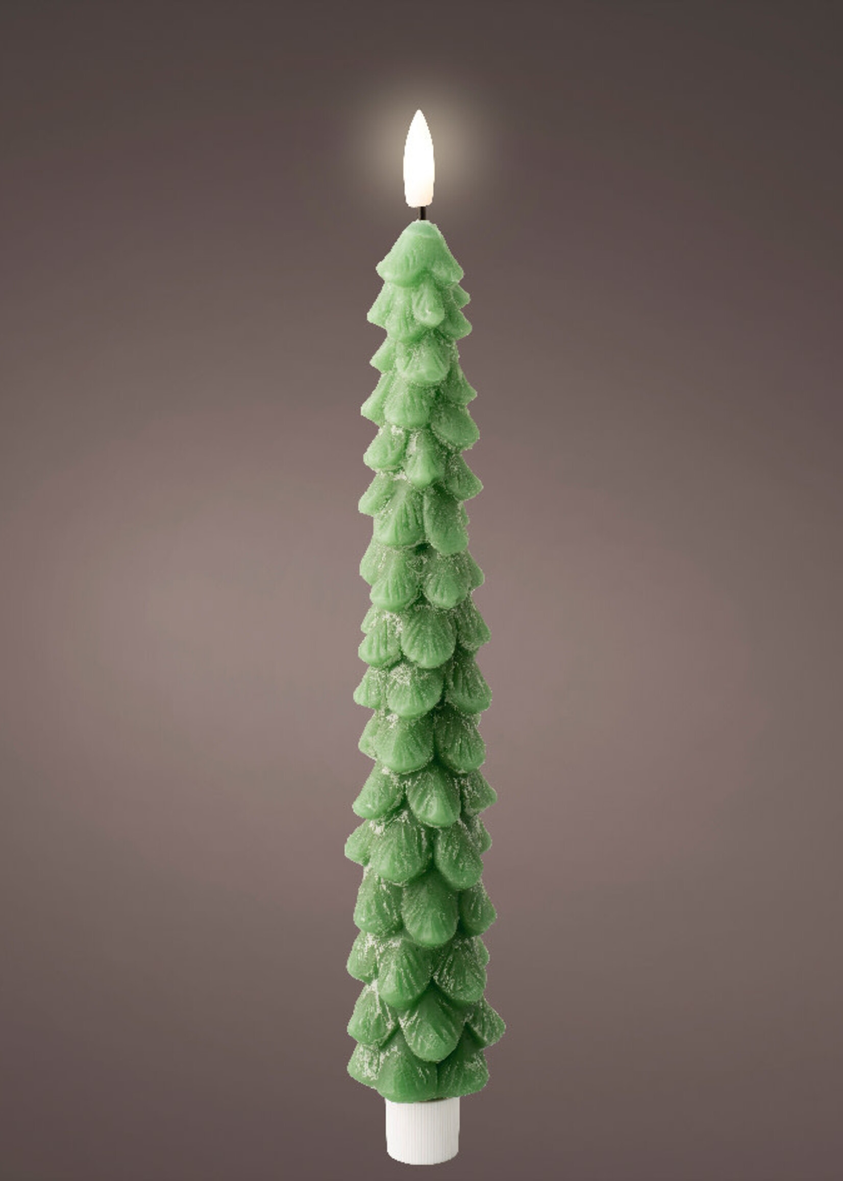 Lumineo Tree Shape Battery Dinner Candle LED