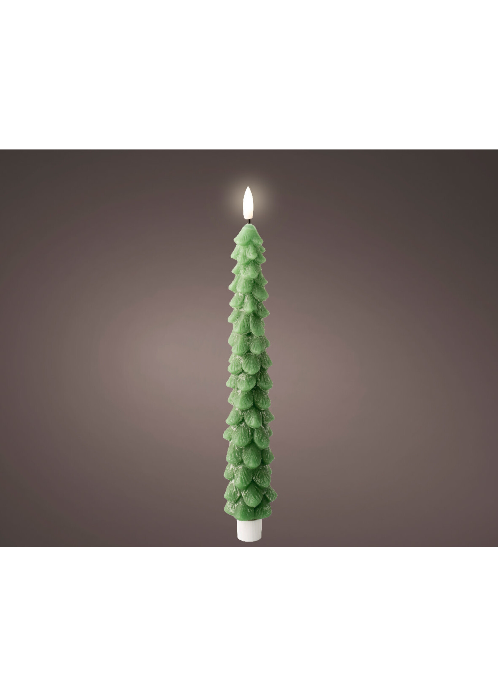 Lumineo Tree Shape Battery Dinner Candle LED