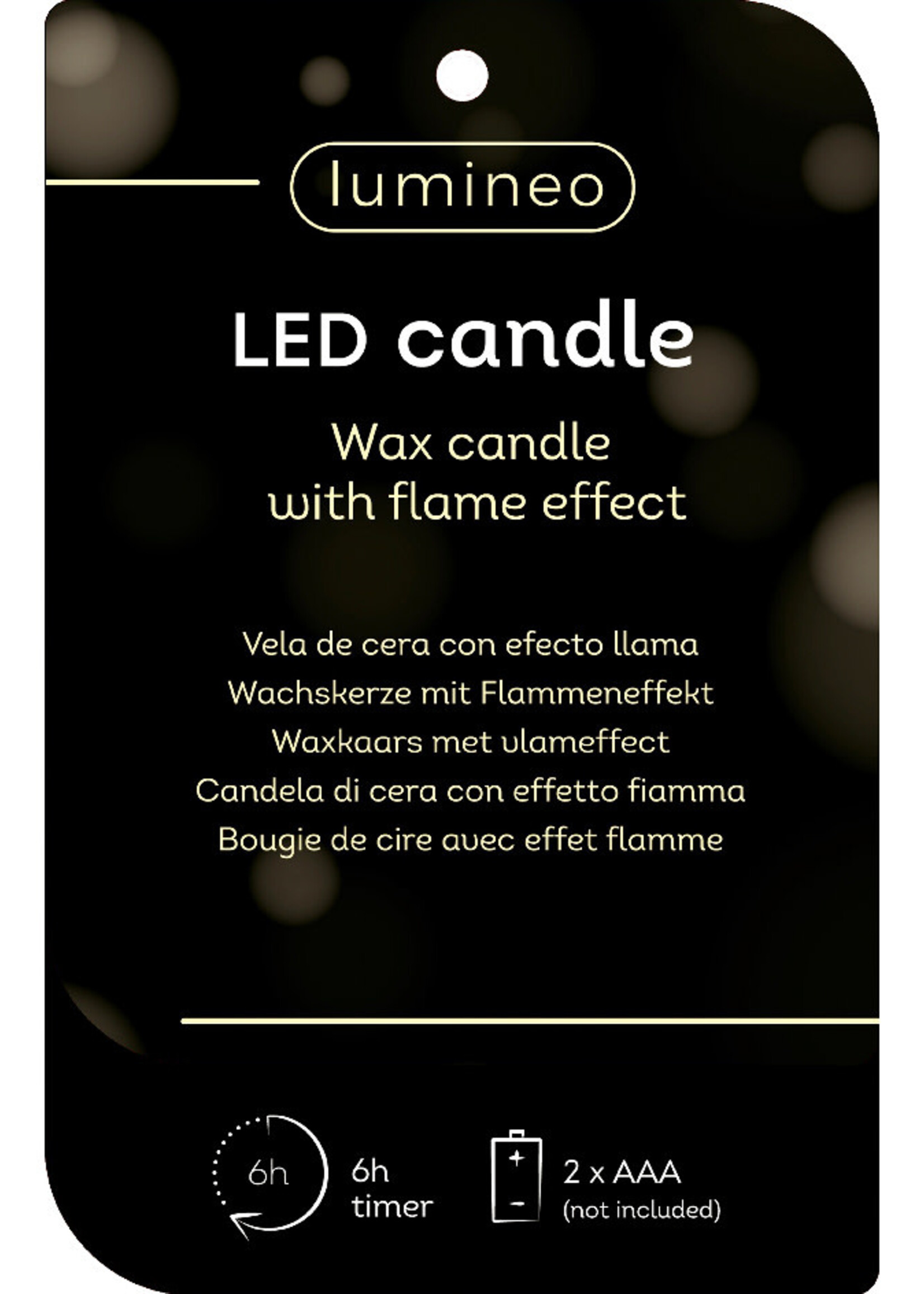Lumineo Tree Shape Battery Dinner Candle LED