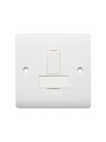 Securlec Securlec Switched Fused Spur Double Pole 1 Gang 13A