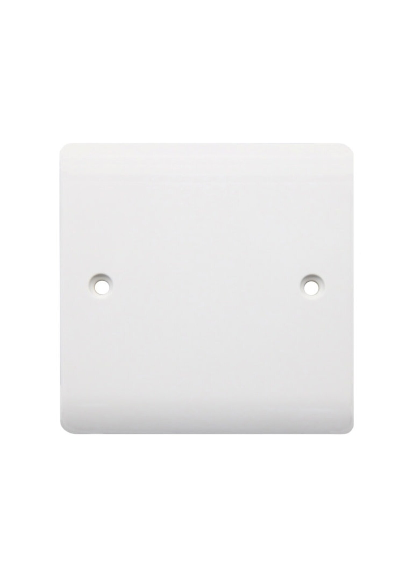 Securlec Securlec Blanking Plate Round Edge White 1 Gang