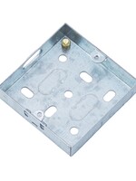 Securlec Securlec Metal Back Box 1 Gang 16mm Deep