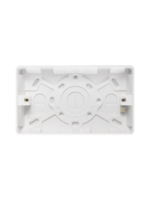 Securlec Securlec Pattress Box 2 Gang 35mm Deep