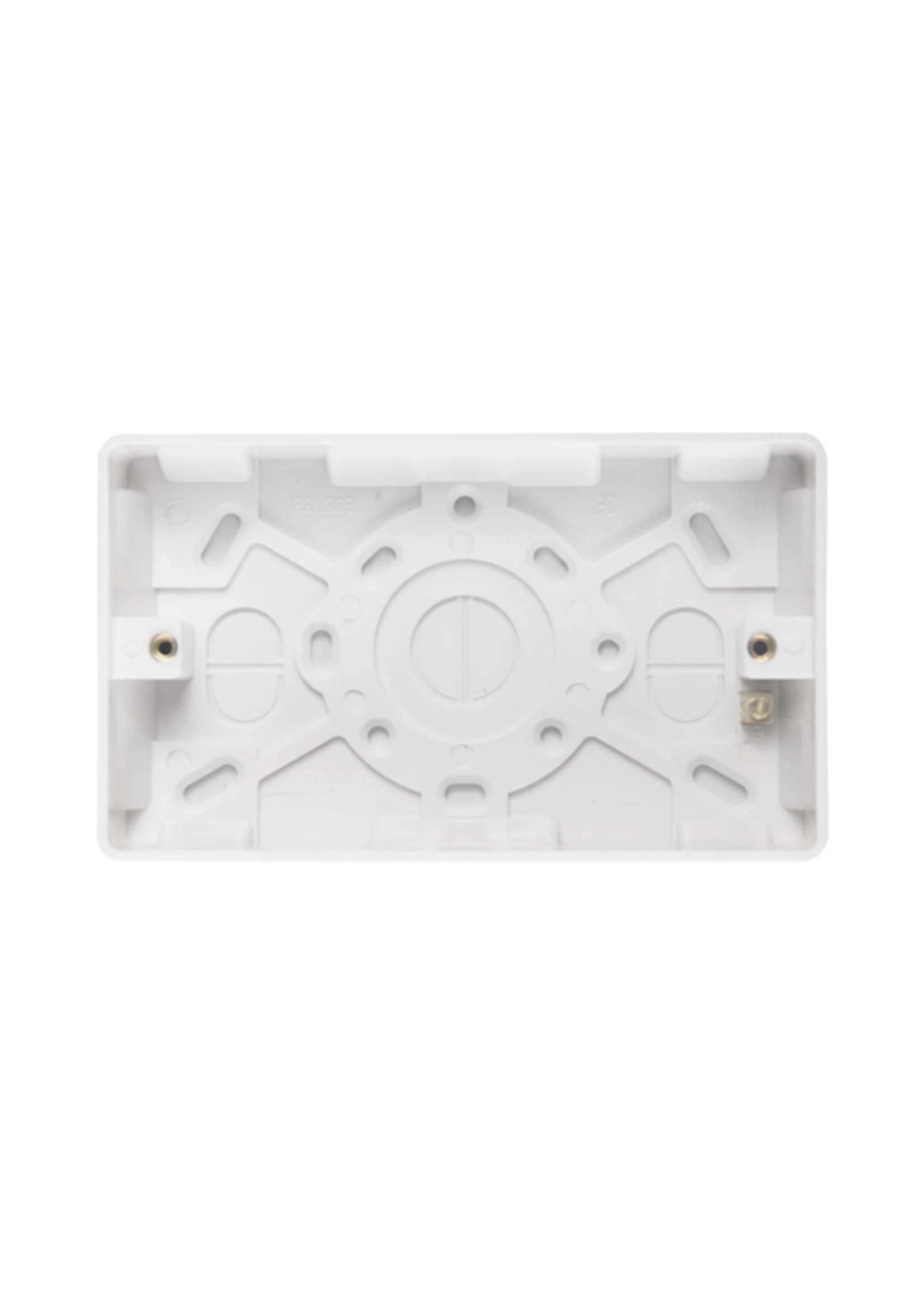 Securlec Securlec Pattress Box 2 Gang 35mm Deep