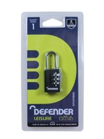 Squire Defender Combination Padlock 20mm