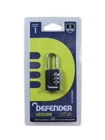 Squire Defender Combination Padlock 20mm