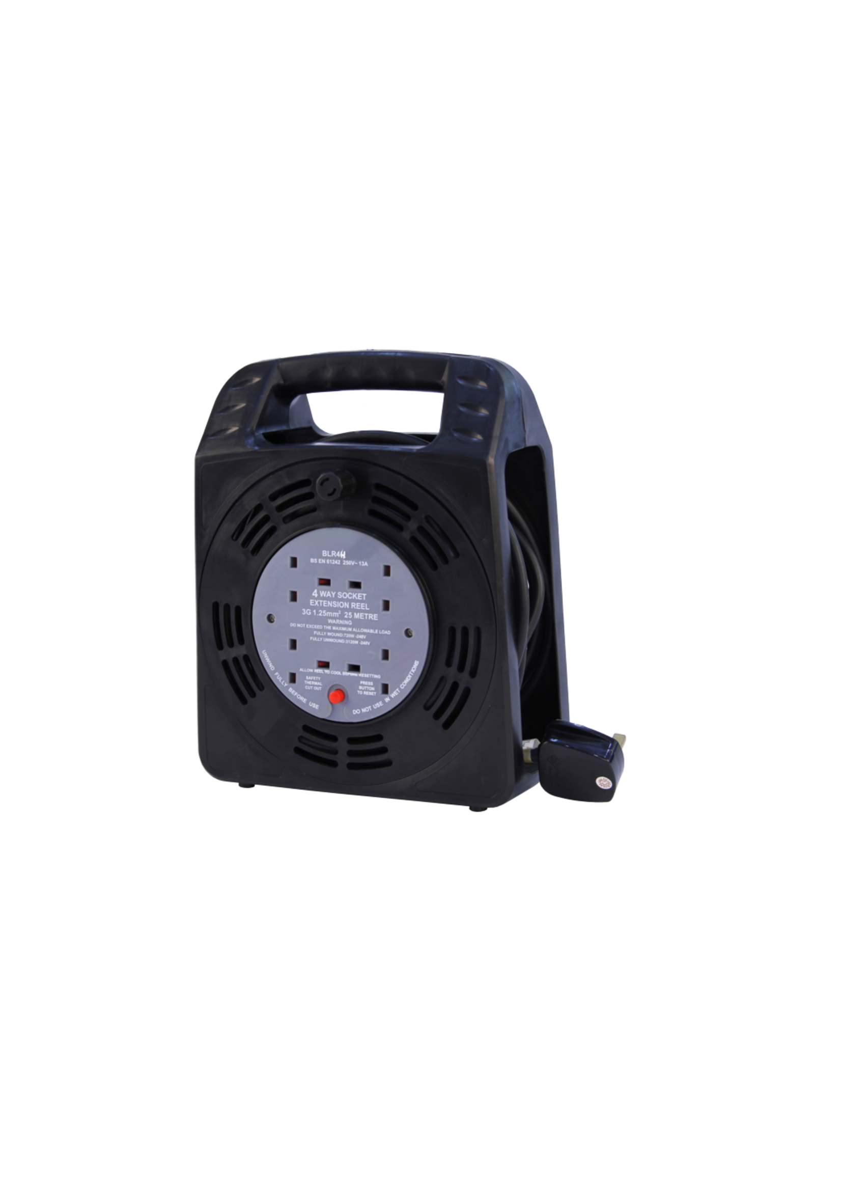 Securlec Securlec Extension Reel 4 Gang (L)15m 13 Amp