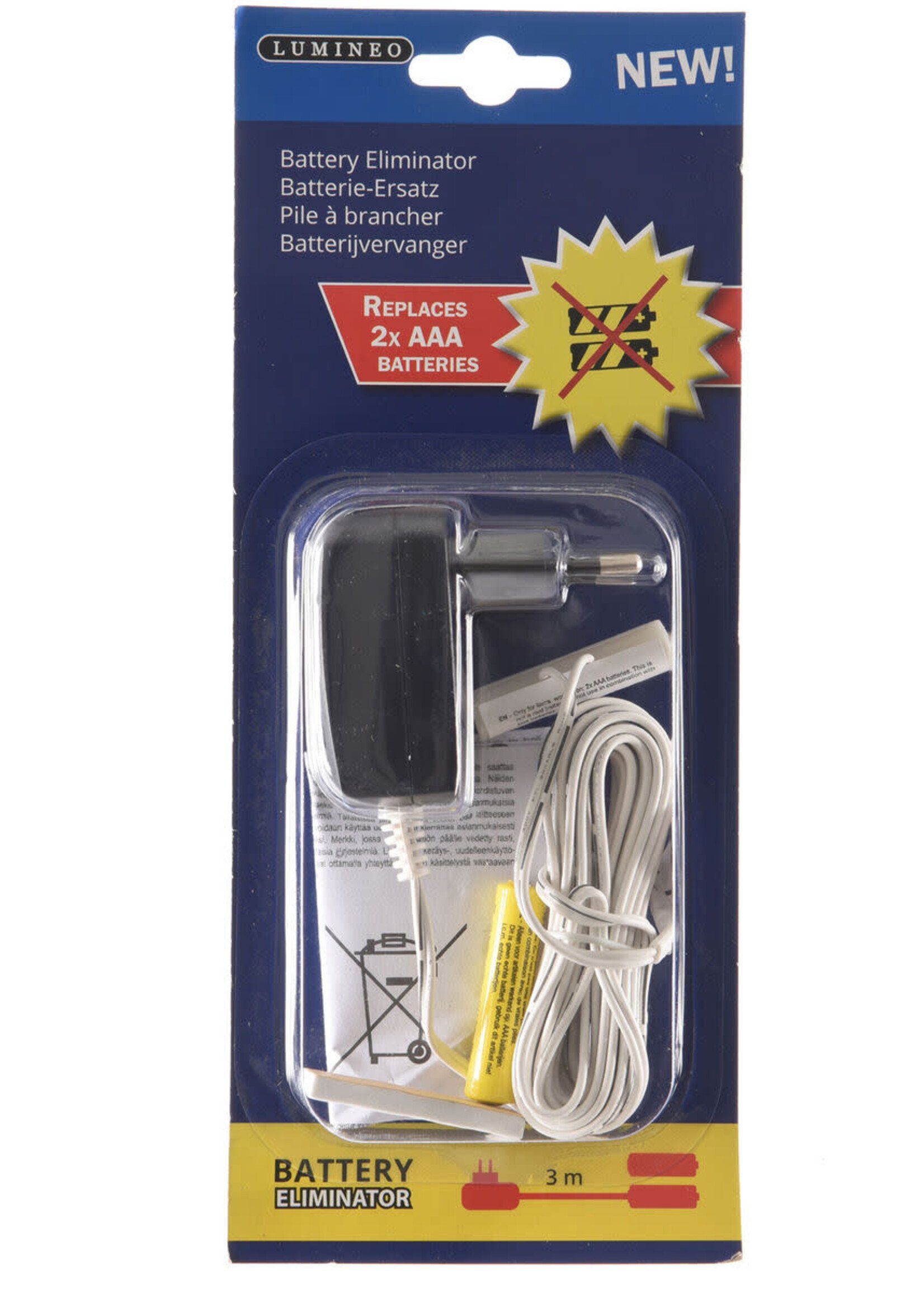 Lumineo Lumineo Battery Eliminator 2x AAA 3V