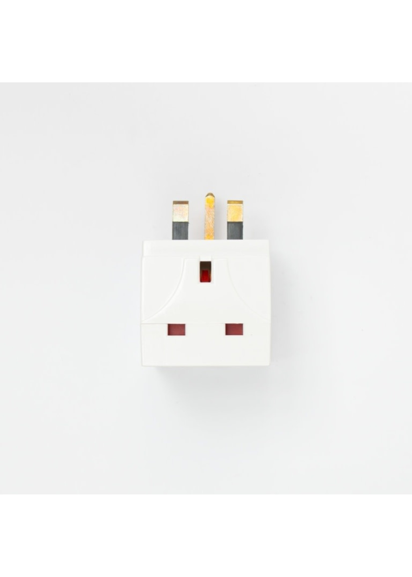 Securlec Securlec 3 Way Plug In Adaptor Fused White 13 Amp