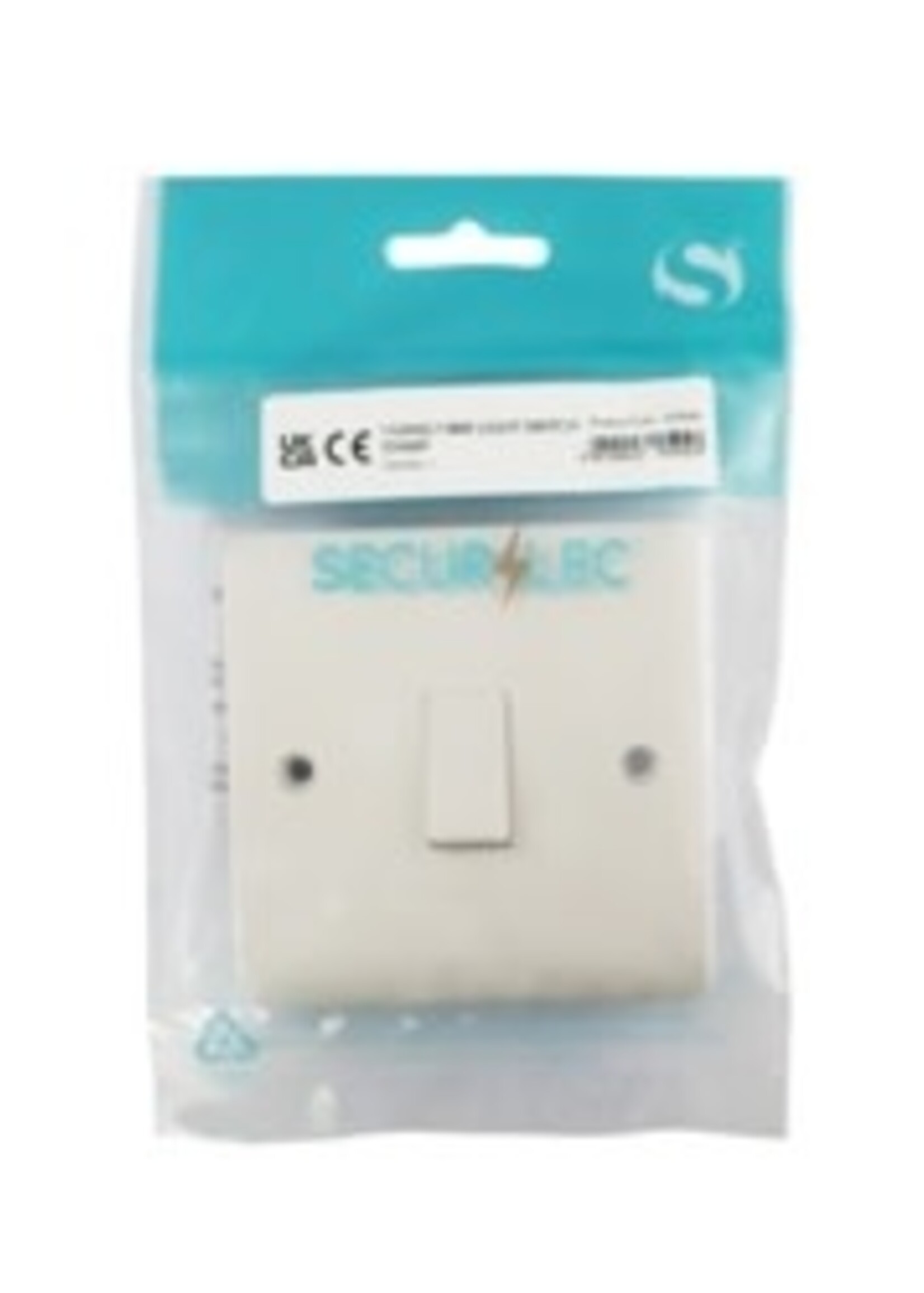 Securlec Securlec Light Switch 1 Gang 1 Way 10A