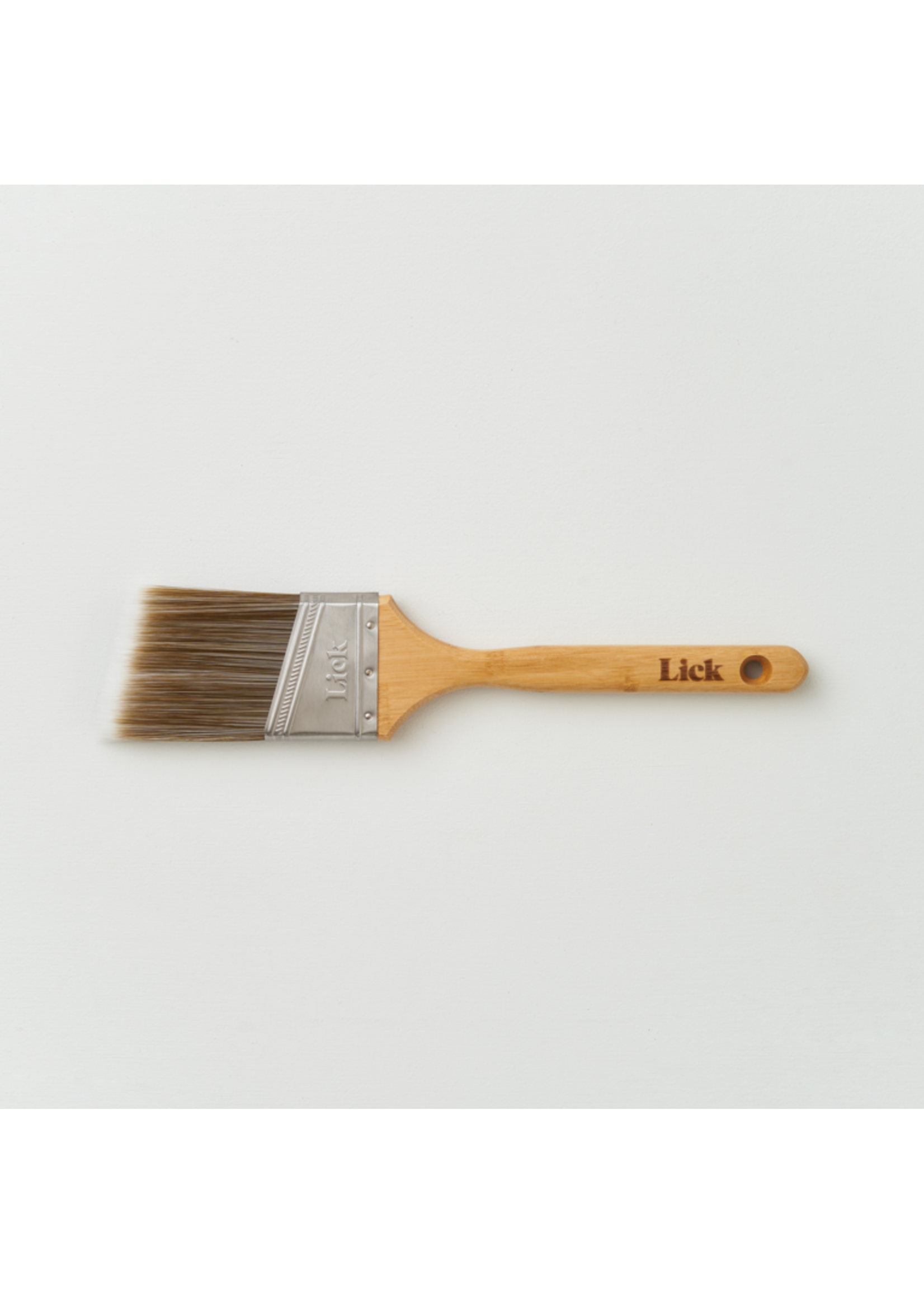 Lick Pro LickTools Eco Bamboo Handle Angle Sash Brush 2.5"