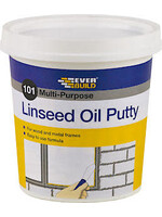 Evo-Stik Everbuild Linseed Oil Putty 1kg Brown