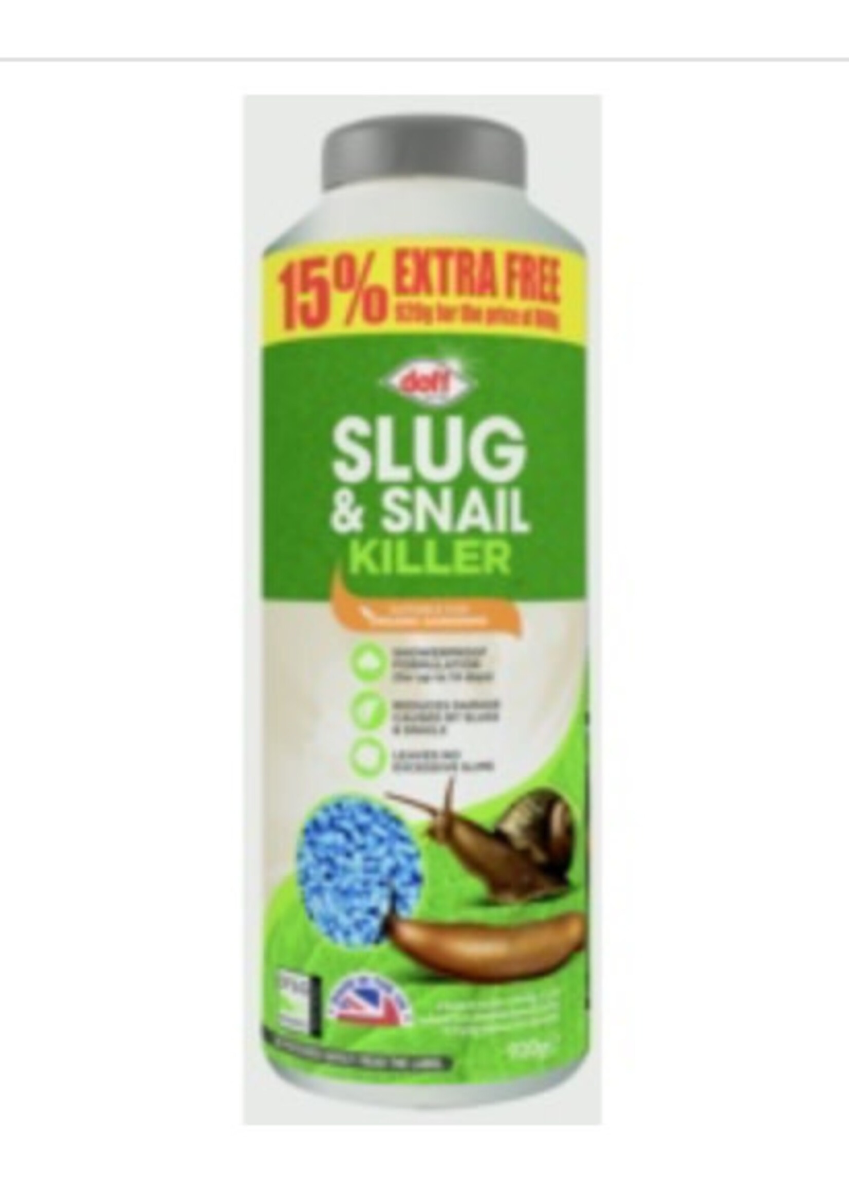Doff Portland LTD. Doff Organic Slug Killer 15% Extra 800g
