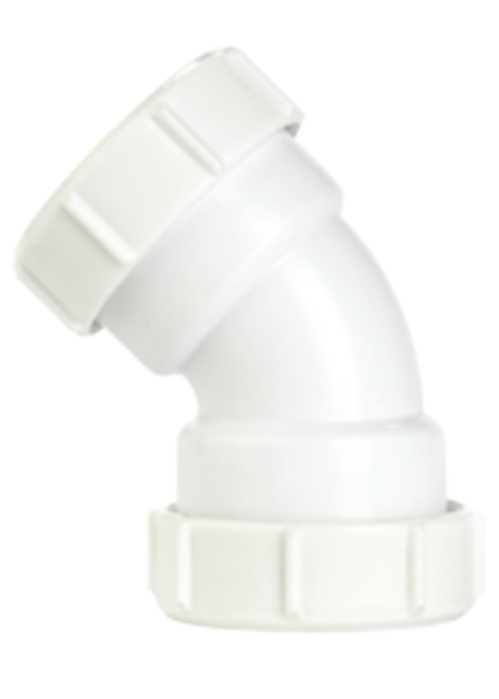 Securplumb Compression 135° Bend 40mm White