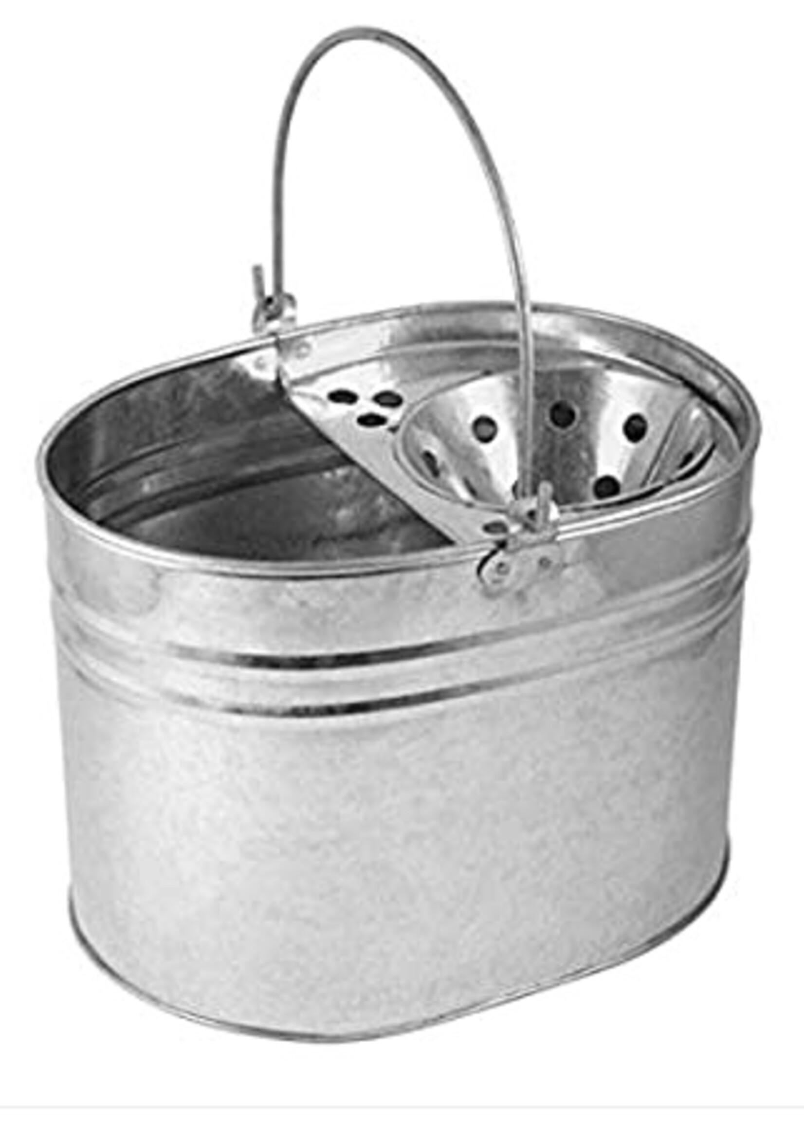 Groundsman (Harris) Galvanised Mop Bucket 2 Gallon