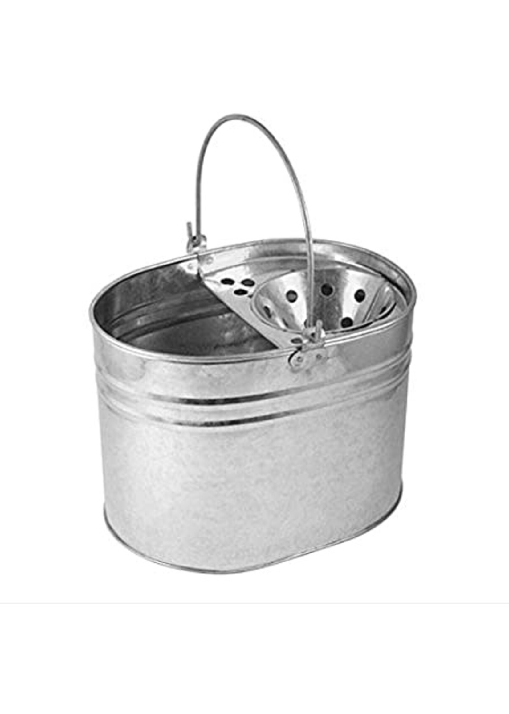 Groundsman (Harris) Galvanised Mop Bucket 2 Gallon