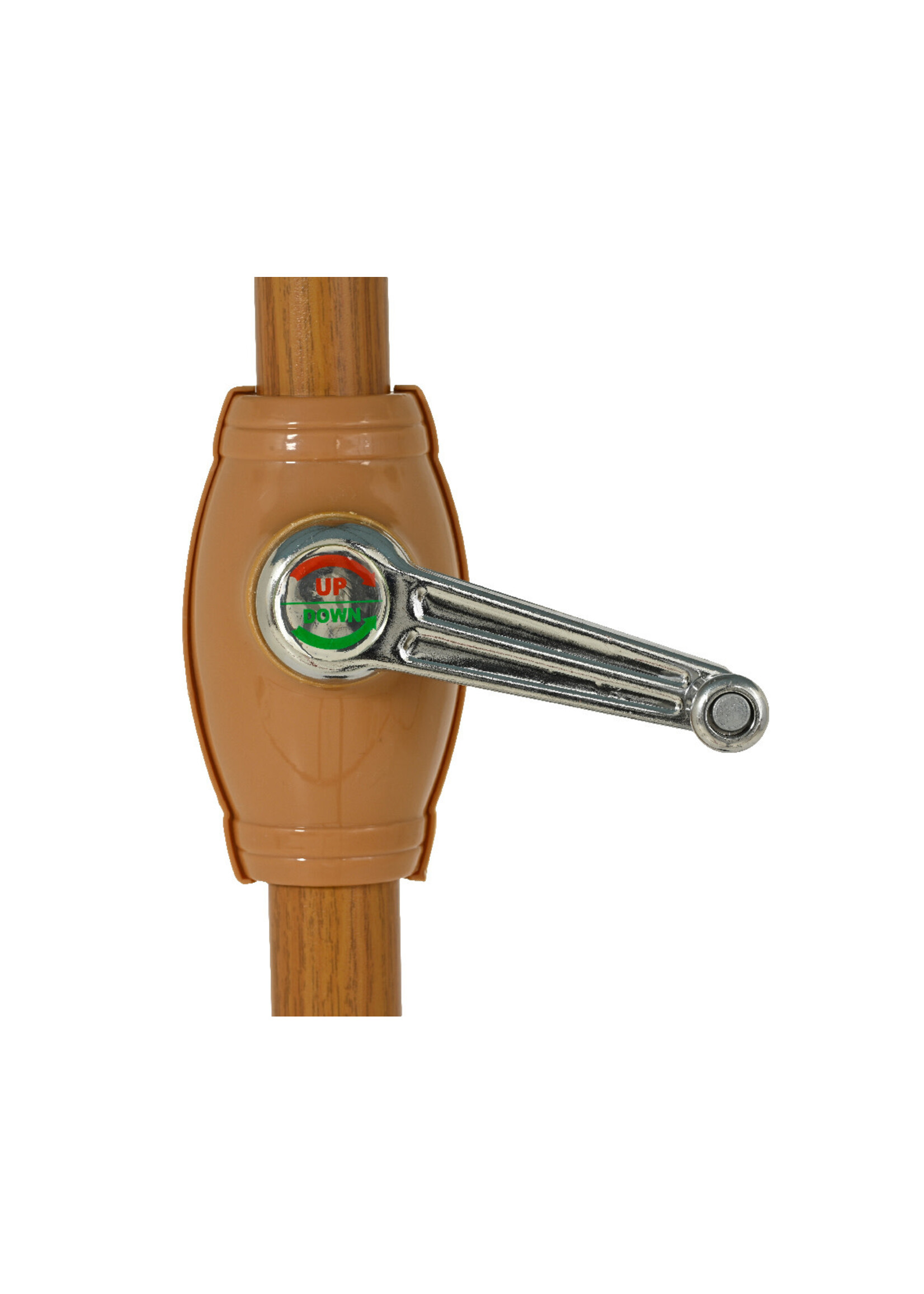 Decoris Floral Teal Parasol With Fringe Tassel