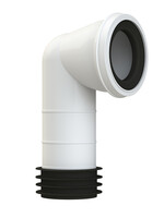 Viva WC Pan Connector With 90 Degree Bend