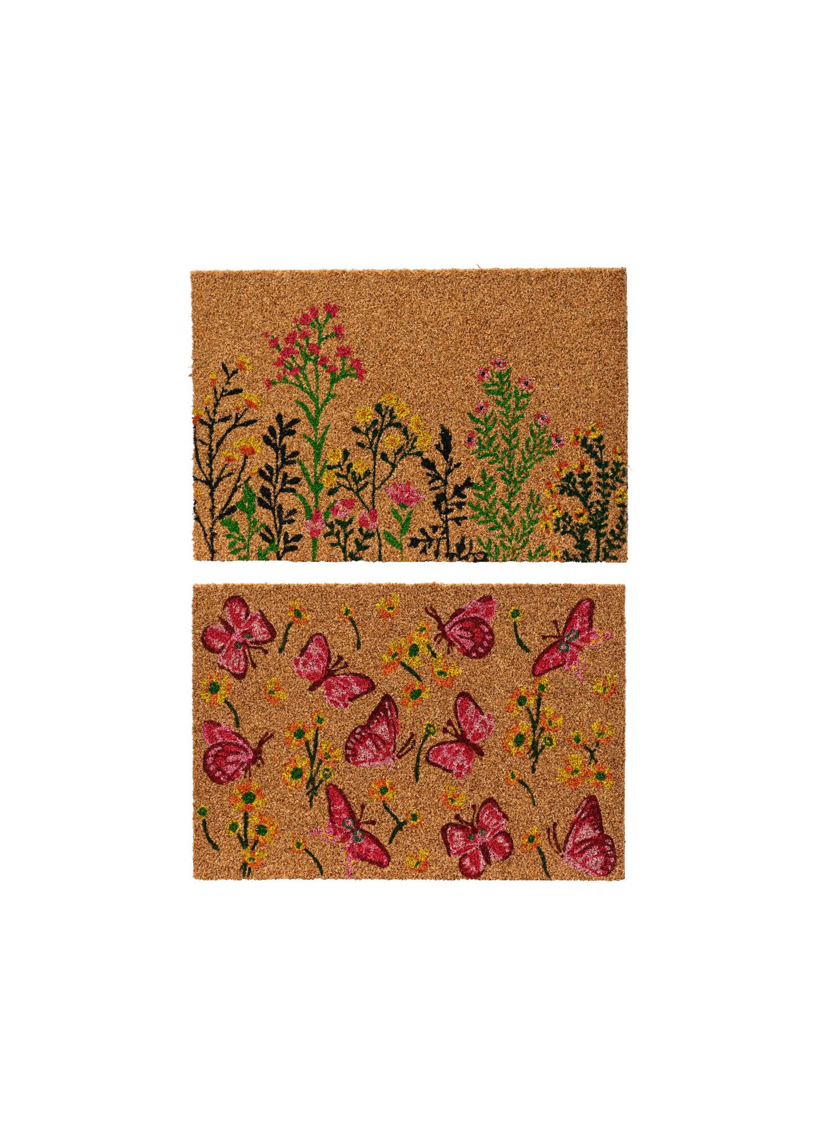Floral or Butterfly Doormat 40 x 60cm