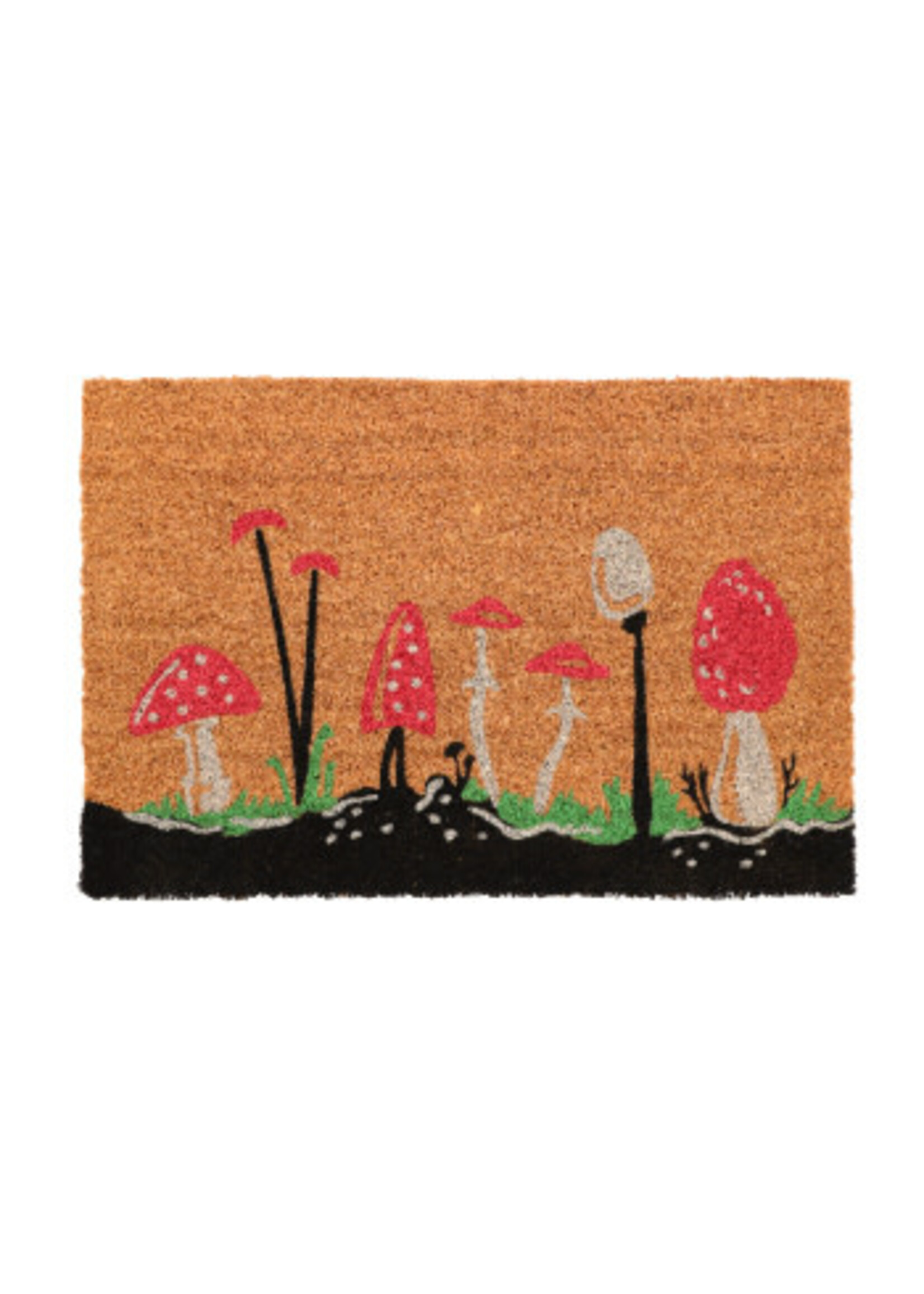 Coir Doormat - Mushrooms